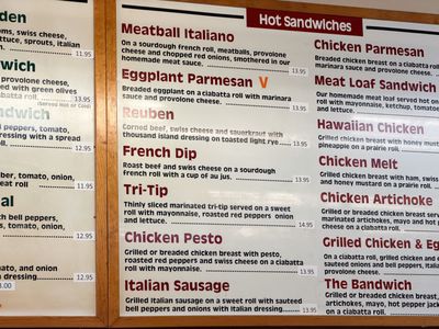 Zoccoli's Delicatessen menu 4